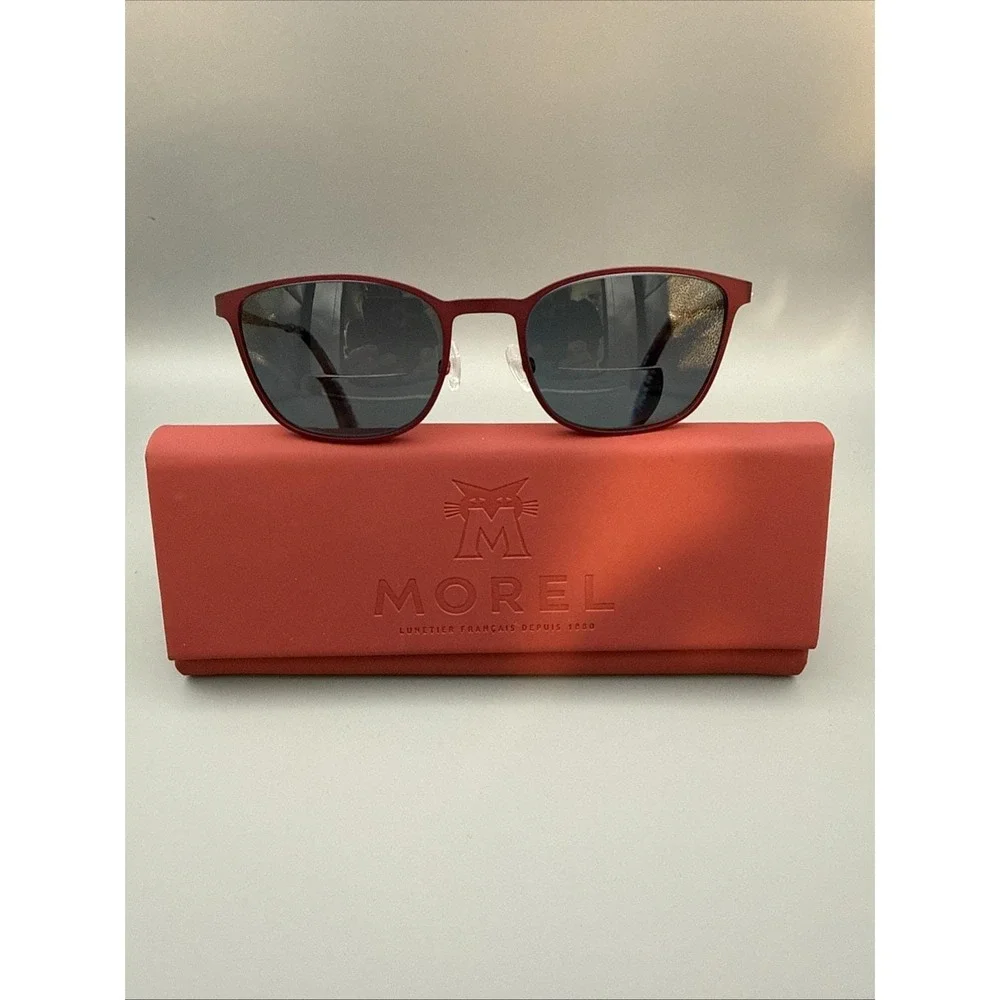 Morel Authentic Sunglass Frames  France 30059L Bifocals  48/18-135 & Morel Case